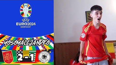 ¡¡ESTAMOS EN SEMIFINALES!! REACCIONANDO AL ESPAÑA VS ALEMANIA | EUROCOPA 2024