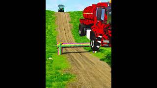 ‎ LKW vs. BUNTE WAND 💥 #beamng #shorts