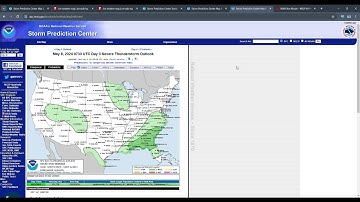 Strong tornadoes possible! Large hail and Strong winds likely! Moderate risk of severe weather (4-5)