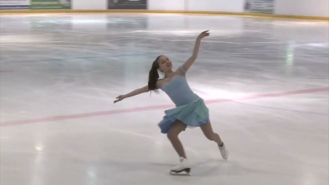Sophie Lewis (age 13) - Austrian Waltz at Morris Open in March 2022