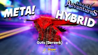 Showcasing New Evolved Guts Berserk Is INSANELY Strong In Anime Adventures Update 15!