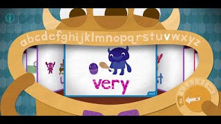 Letter V - VERY | Endless Reader | Sight Words | Originator Games