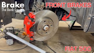 Career Overview How to Replace Front Brake Pads & Rotors on a Fiat 500 (2012-2019)