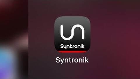 Classic 80s Synthwave with the Syntronik Audio Extension Unit in GarageBand IOS