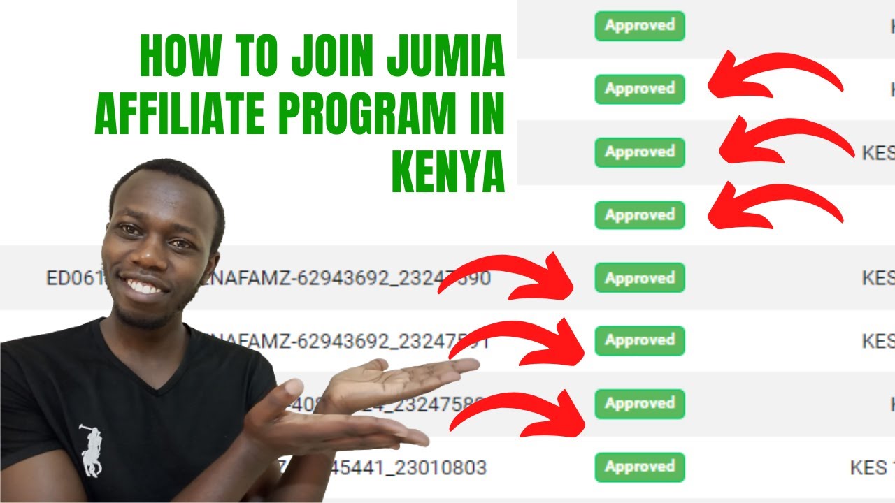 How To Join Jumia Affiliate Program in Kenya How Does Jumia Affiliate