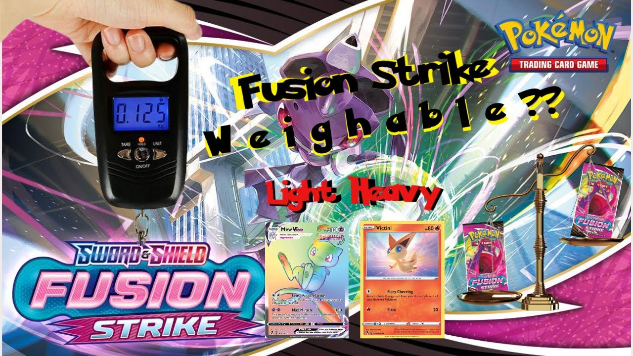 Can You Weigh FUSION STRIKE?! (Pokemon Opening)