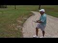 Can Luis get it out of the bunker? Who wins? 145 to the flag. #golf #callawaygolf @callawaygolf
