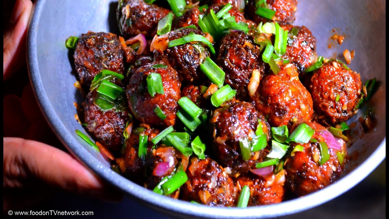 Veg Manchurian | Gobi Manchurian Recipe | Chinese Food | Chinese Cooking.