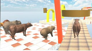 animal fountain crossing | salviish gaming  | cartoon video game