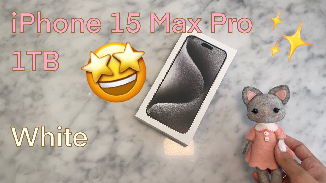 Unboxing iPhone 15 Pro Max 1TB White Version 2023 - YouTube