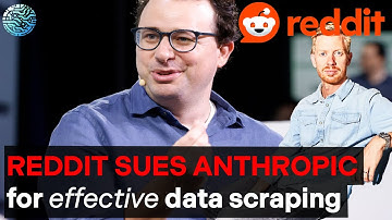 REDDIT sues ANTHROPIC over data scraping