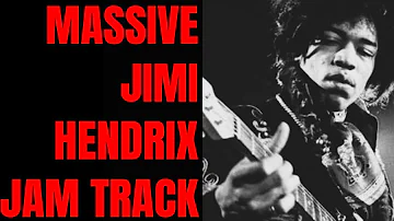 Massive Jimi Hendrix Style Psychedelic Guitar Jam Track (E Minor)