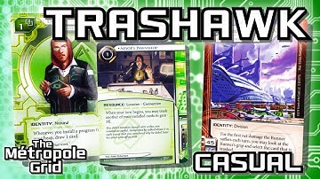 Android: Netrunner // Trashawk Exile vs. Chronos Protocol - Casual