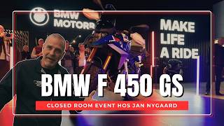 Første BMW F450 GS er i Danmark | Closed Room Event hos Jan Nyggard