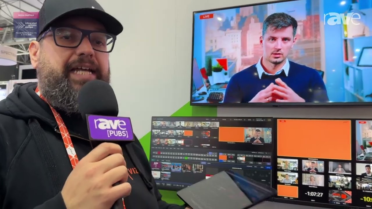 ISE 2026: Vizrt Demos TriCaster Vizion Live Production System