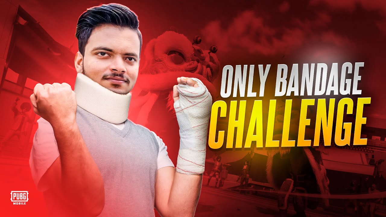 Only Bandage Challenge / Pubg Mobile - YouTube