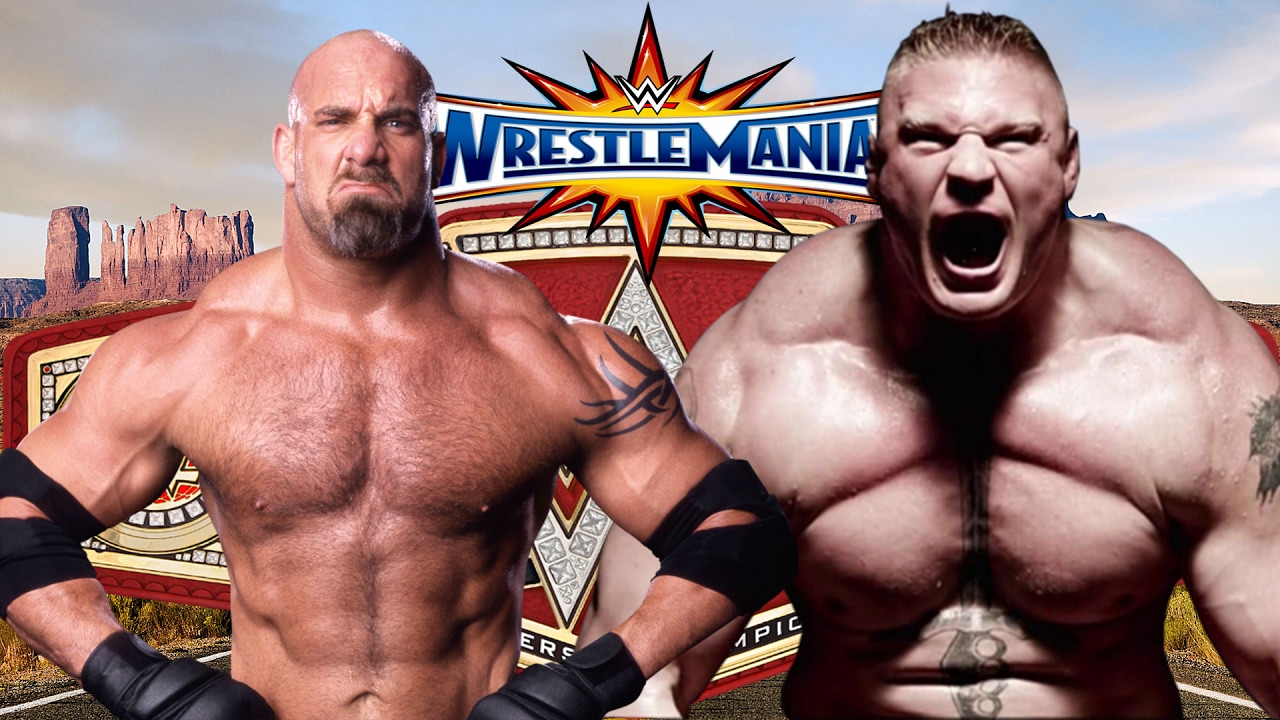 Brock Lesnar Vs Goldberg Wrestlemania