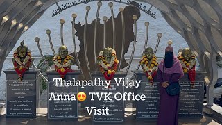 Thalapathy Vijay Anna Tamilaga Vettri Kazhagam Office Tour Full Experience