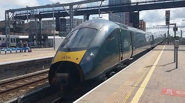 GWR Class 800 315 Javelin Arriving into Reading The 21st of June 2023