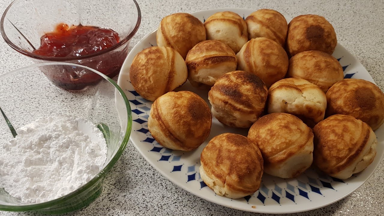 Danish pancake balls/ Æbleskriver/readymate pancake balls 