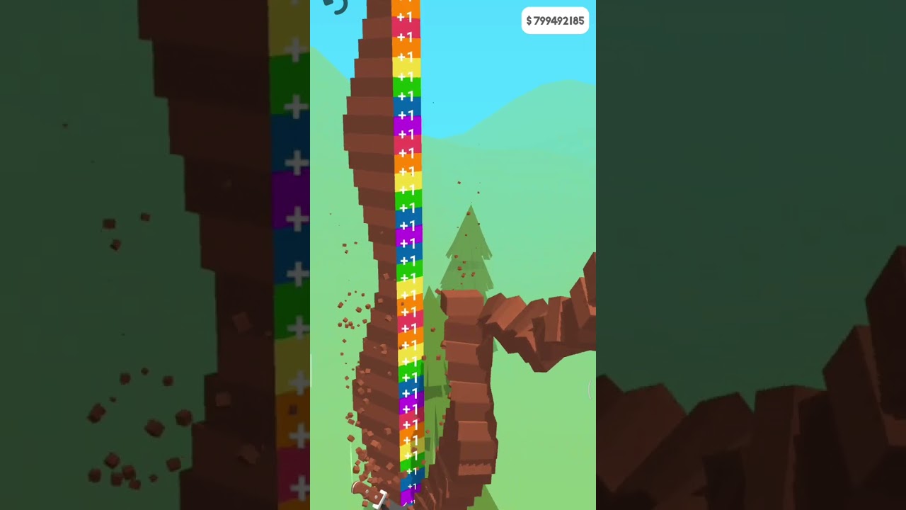 Slice It All! Short Video #shorts #sliceitall #shortvideo #gaming #gameplay  #games |