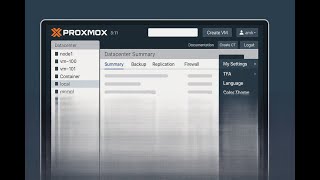 Proxmox VE GUI – Einstieg in die Weboberfläche