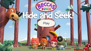 Beccas Bunch Hide And Seek Gameplay For Kids
