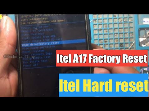 Itel A17 Factory