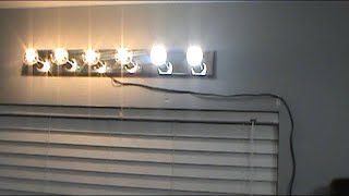 Turn your sewing room into a spaceship, how to add a plug to a light fixture