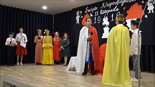 Scenka Okres Od Chrztu Mieszka I Do Koronacji Bolesł. Chrobrego - Wieczór Poezji W Małkach -9.11.25