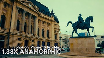 iPhone 16 Pro Max - 1.33X Anamorphic Urban Cinematic