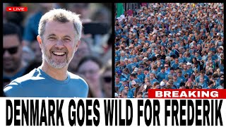 LIVE NOW: Denmark Is Wowed! King FREDERIK RUNS Three RACES In ONE DAY BEFORE Turning Fifty Eight