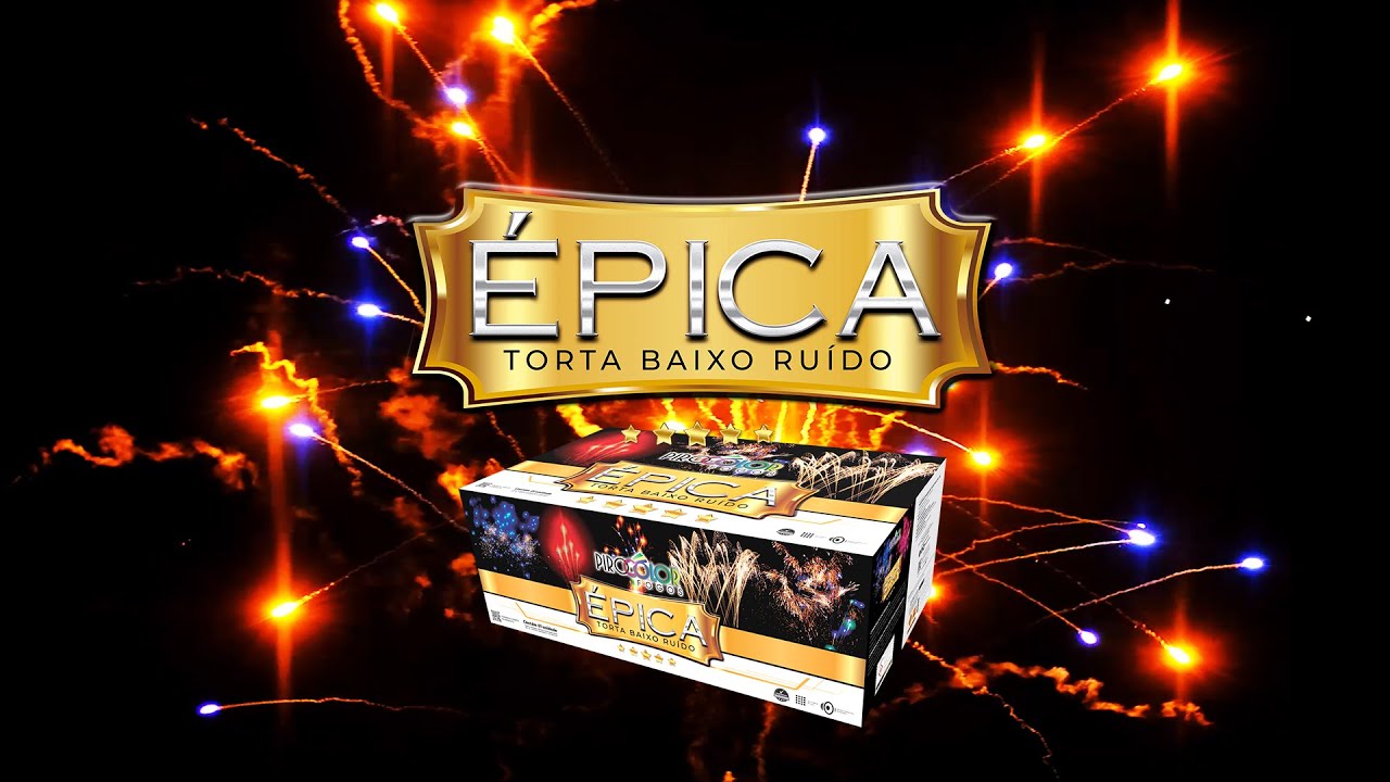 Torta Épica | Baixo Ruído | Fogos Pirocolor