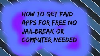 How To Get Paid Apps For Free No Jailbreak Or Computer! | VShare