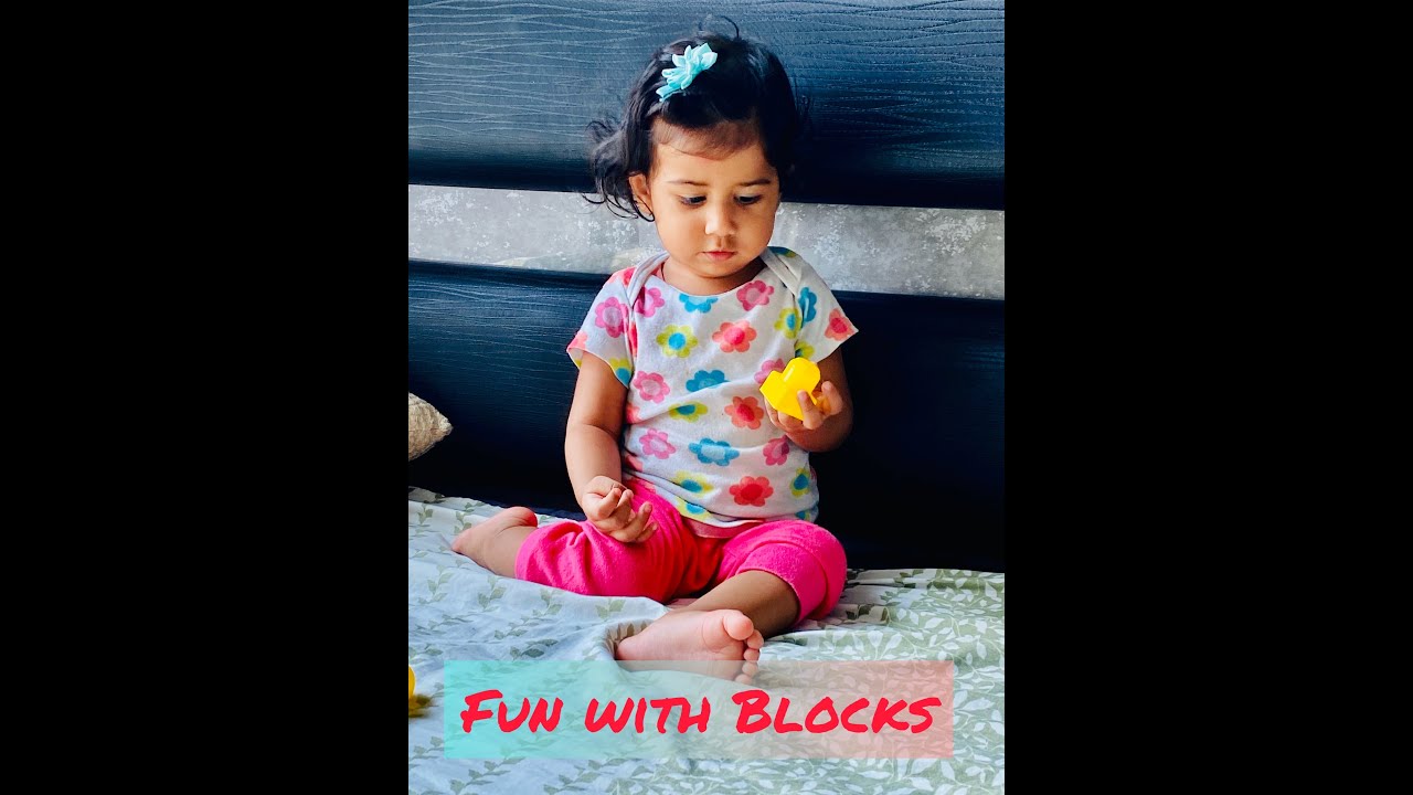 How to build Tower in 60 seconds | 1-2 year toddler activities | keep baby busy | YouTube Shorts