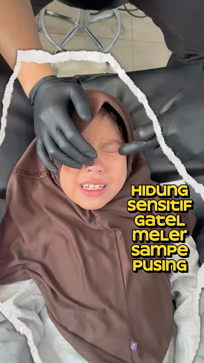 HIDUNG ADEKNYA SENSITIF, GATEL, MELER SAMPE PUSING 💥 #griyaholistikummah #sinusitis #rhinitis