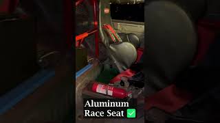 Aluminum Race Seat ✅ Installed