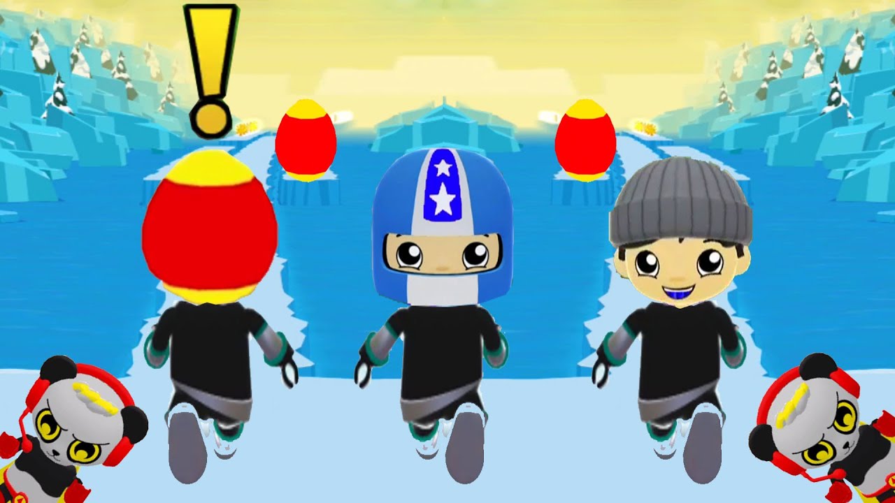 TAG WITH RYAN RALLY RACER RYAN VS UFO WITH MYSTERIOUS EGG SURPRISE ...