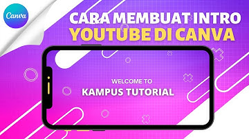 Cara membuat intro youtube di canva | Tutorial canva pemula
