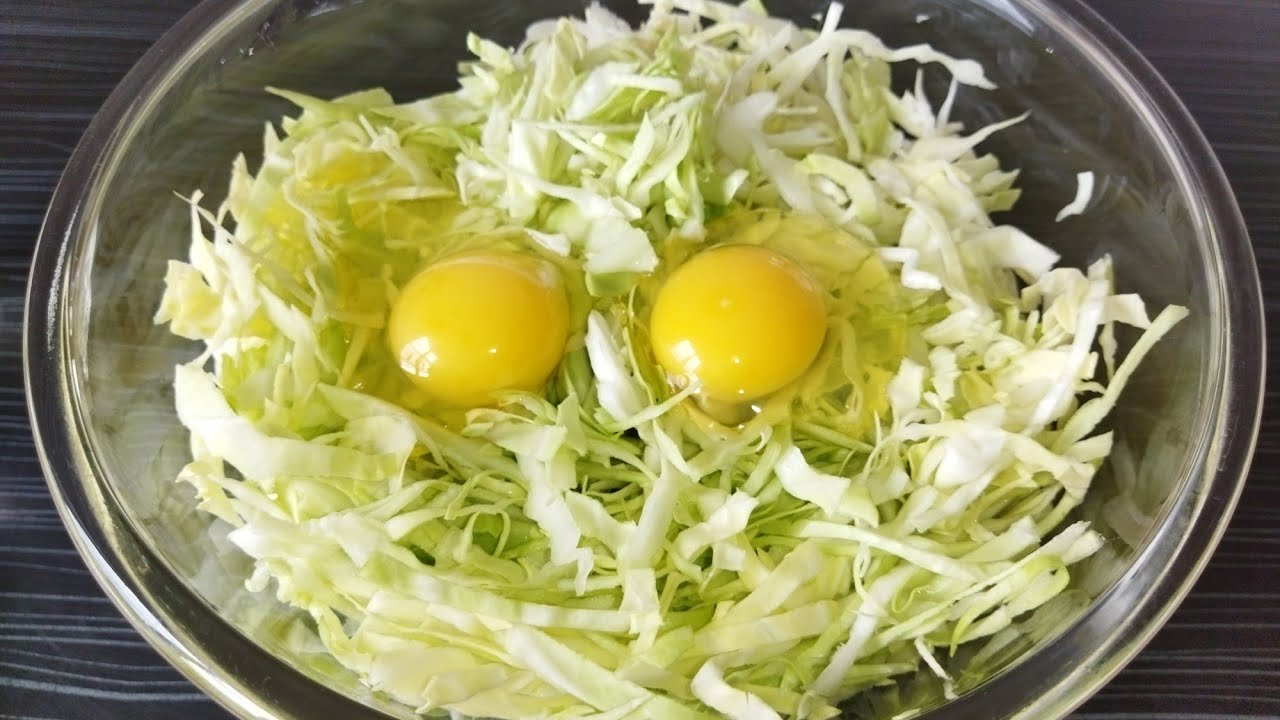 կաղամբը այս տարբերակով արտակարգ համեղ է,այլեւս չեմ տապակում|капуста оригинальный рецепт| cabbage pie