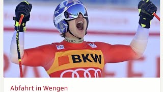 Ski Alpin Men's shortened Downhill Wengen Highlights 2024