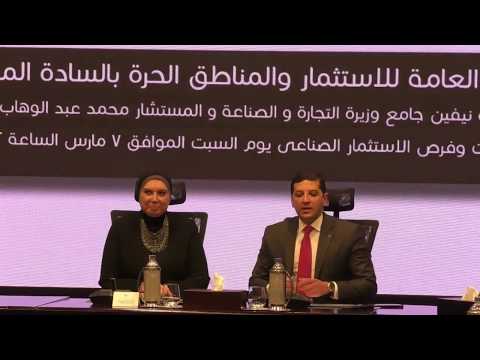 وزيرة التجارة والصناعة ورئيس هيئة الاستثمار يبحثان التحديات التى تواجه المستثمرين الصناعيين