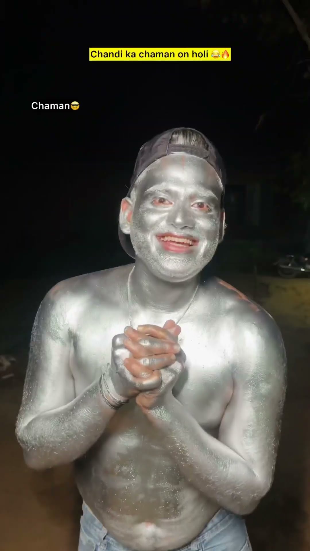 Chandi ka chaman on holi ??| indian family #shorts #indian #relatable #chaman #holi #chotabhai
