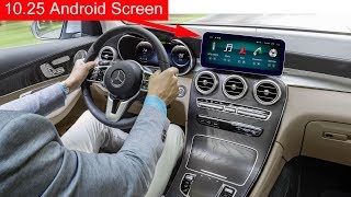 10.25" Android Screen Installation for Mercedes GLC & C Class W205 2015-2018