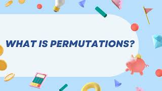 Permutations (easy)  - Engineering Data Analysis