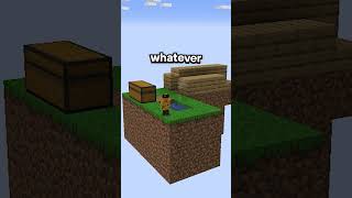 He fit a BASE in a 2x1… 🤔🗣️ #minecraft #gaming #skyblock #smp #neocube