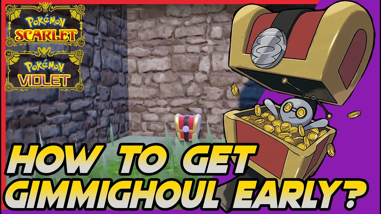 HOW TO GET GIMMIGHOUL EARLY! in Pokemon Scarlet and Violet (Nintendo