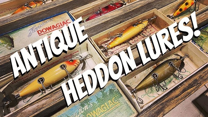 Heddon vintage lures 