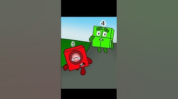 What happened NB 1 and NB 2 why are they crying? - Numberblocks Fanmade Coloring Story#shorts