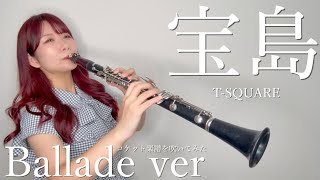 クラリネット】宝島/T-SQUARE バラードver演奏してみた - YouTube